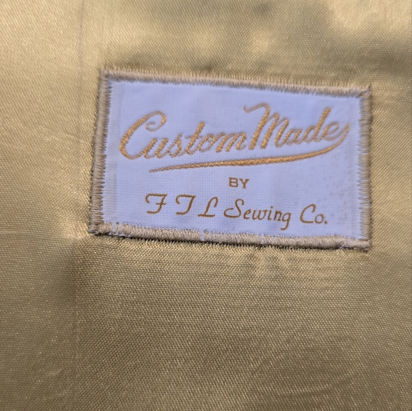 Vintage Men's Yellow Leather Vest with Suede Back Size M-L - Picture 2 of 11